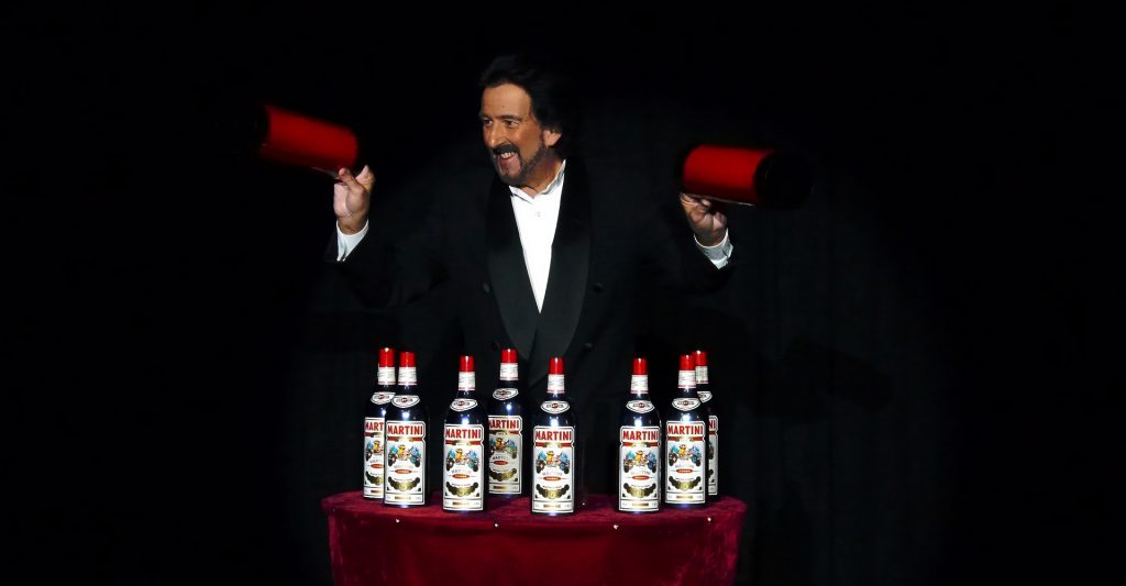 Magician / Illusionist John Sterlini Multiplying Bottles